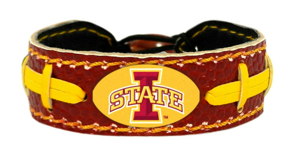 Iowa State Cyclones Bracelet Team Color Football Primary Athletic Mark Logo 