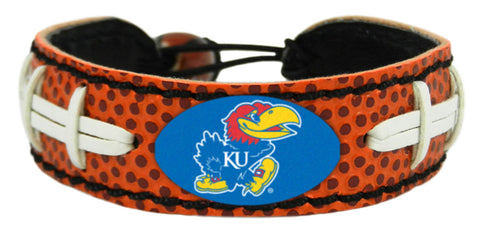 Kansas Jayhawks Bracelet Classic Football 