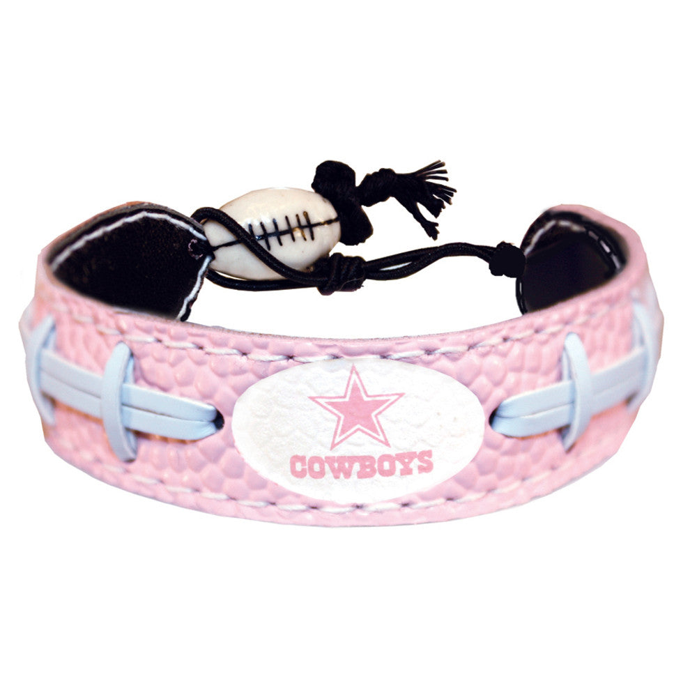 Dallas Cowboys Bracelet Pink Football 