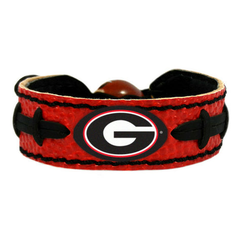 Georgia Bulldogs Bracelet Team Color Football 