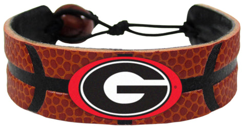 Georgia Bulldogs Bracelet Classic Basketball Power G Logo 