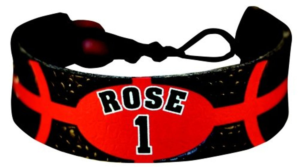 Chicago Bulls Bracelet Team Color Basketball Derek Rose Design CO