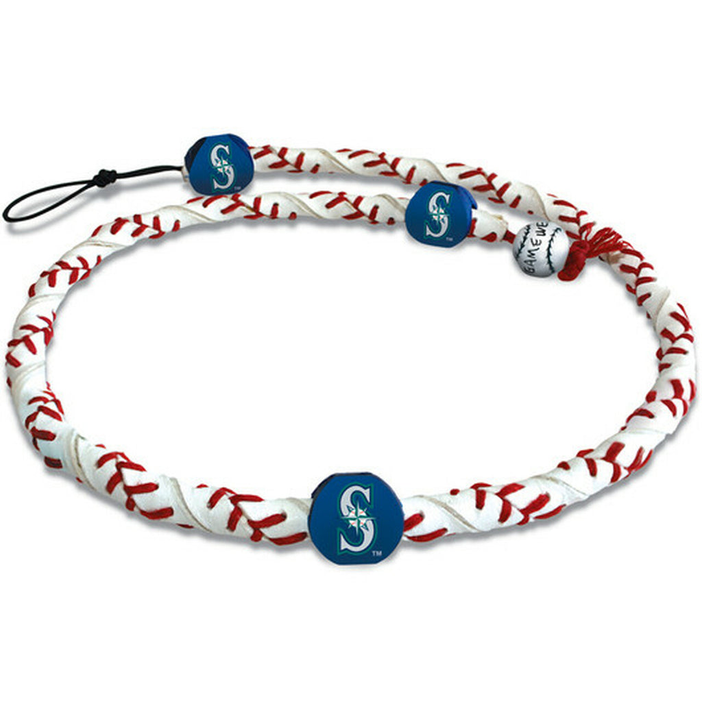 Seattle Mariners Classic Frozen Rope Baseball Necklace 