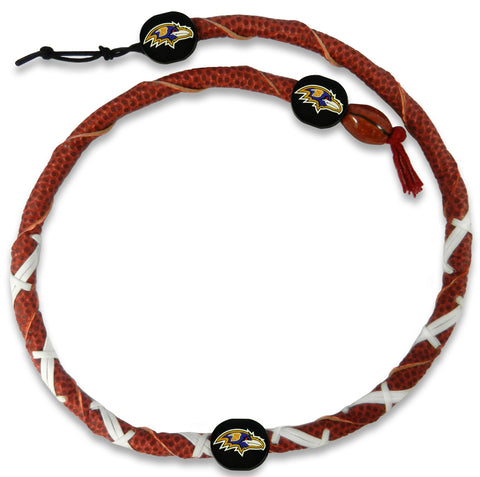 Baltimore Ravens Necklace Spiral Football 