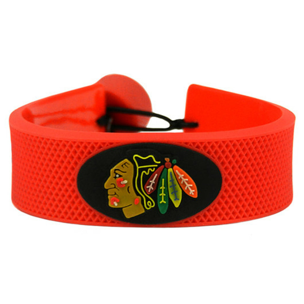 Chicago Blackhawks Bracelet Team Color Hockey 