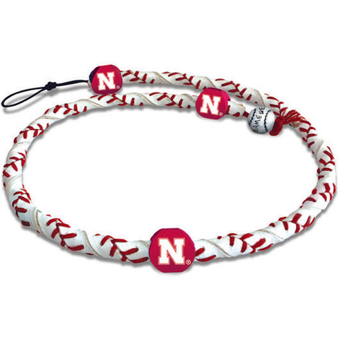 Nebraska Cornhuskers Necklace Frozen Rope Classic Baseball 