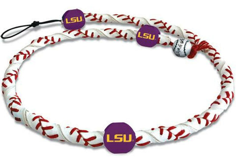 LSU Tigers Necklace Frozen Rope Classic Baseball 