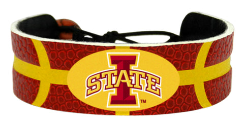 Iowa State Cyclones Bracelet Team Color Basketball Primary Athletic Mark Logo 