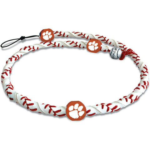 Clemson Tigers Necklace Frozen Rope Classic Baseball 