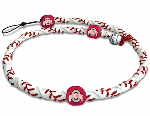 Ohio State Buckeyes Necklace Frozen Rope Classic Baseball 