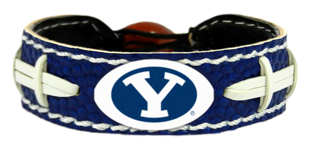 BYU Cougars Team Color Football Bracelet