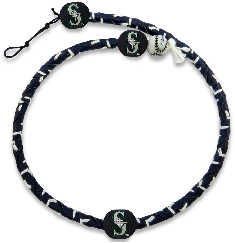 Seattle Mariners Necklace Frozen Rope Team Color Baseball 