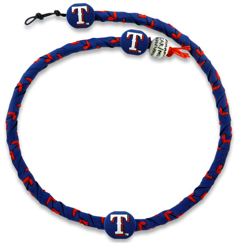 Texas Rangers Necklace Frozen Rope Team Color 