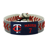 Minnesota Twins Bracelet Team Color Baseball Joe Mauer CO