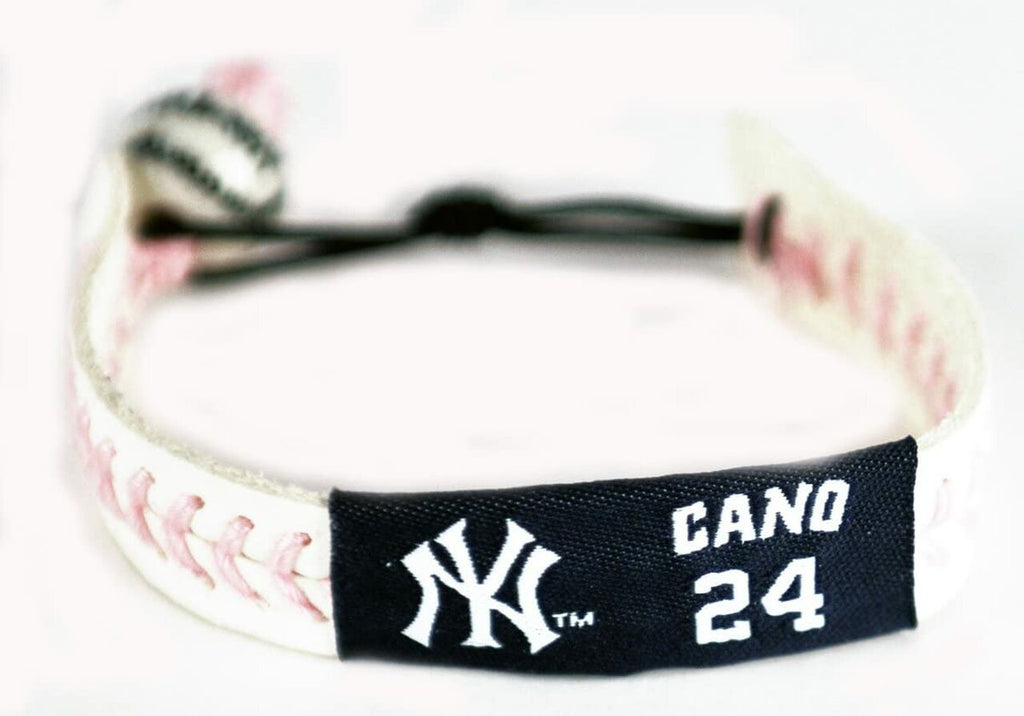 New York Yankees Bracelet Baseball Pink Robinson Cano 
