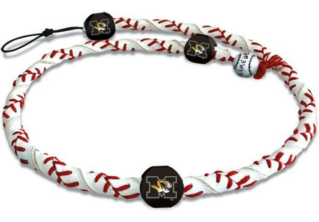 Missouri Tigers Necklace Frozen Rope Classic Baseball 