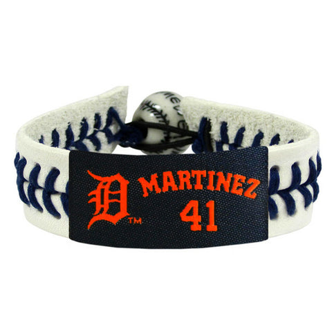 Detroit Tigers Bracelet Genuine Baseball Victor Martinez 