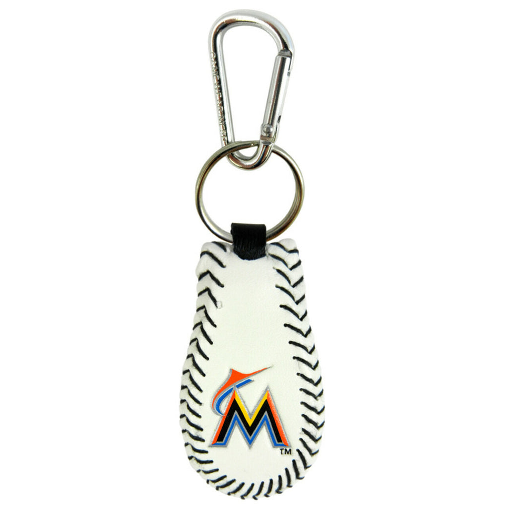 Miami Marlins Keychain Baseball 