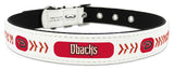 Arizona Diamondbacks Pet Collar Classic Baseball Leather Size CO