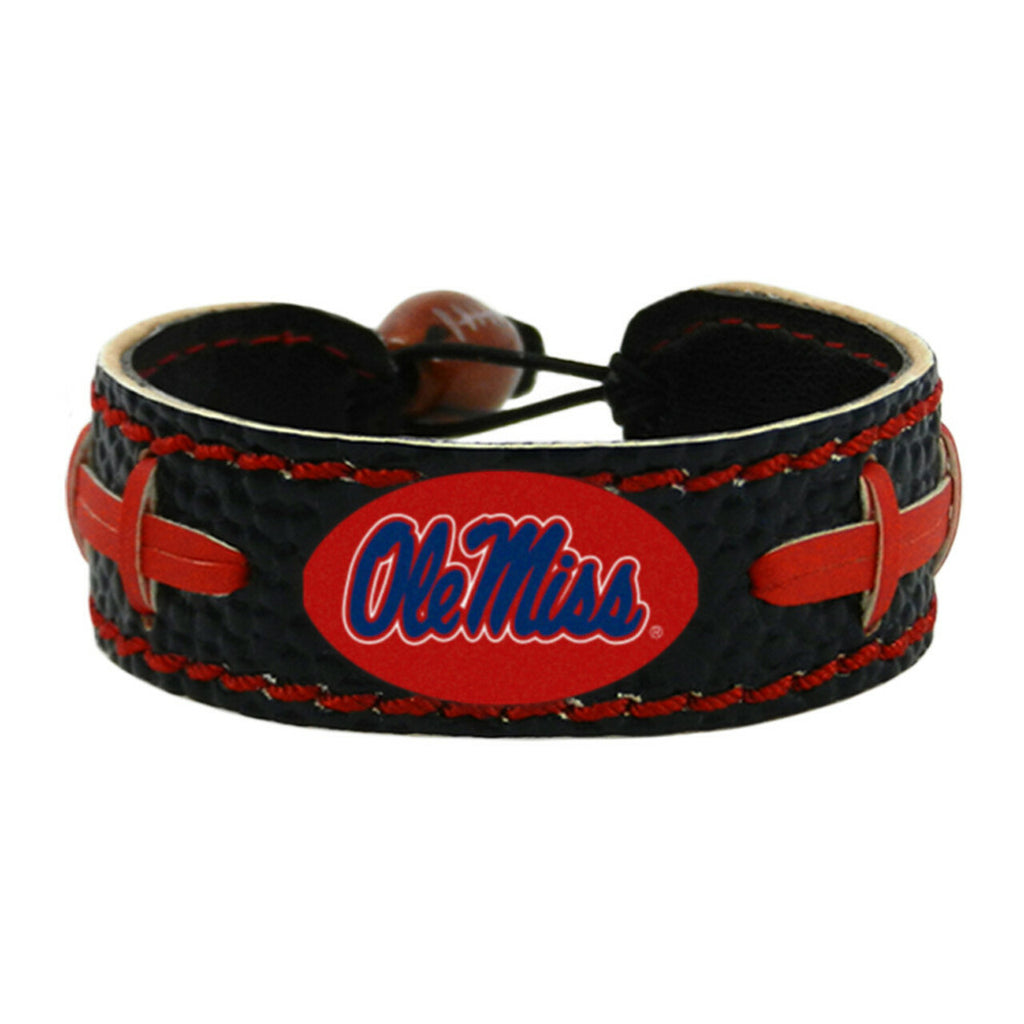 Ole Miss Rebels Bracelet Team Color Football 