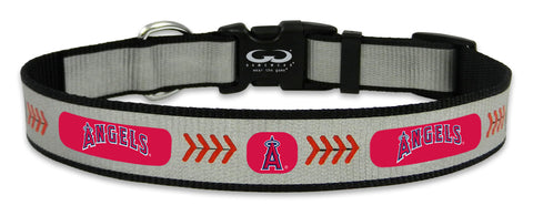 Los Angeles Angels Pet Collar Reflective Baseball Size Medium 