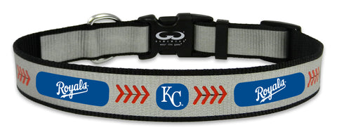 Kansas City Royals Pet Collar Reflective Baseball Size Large 