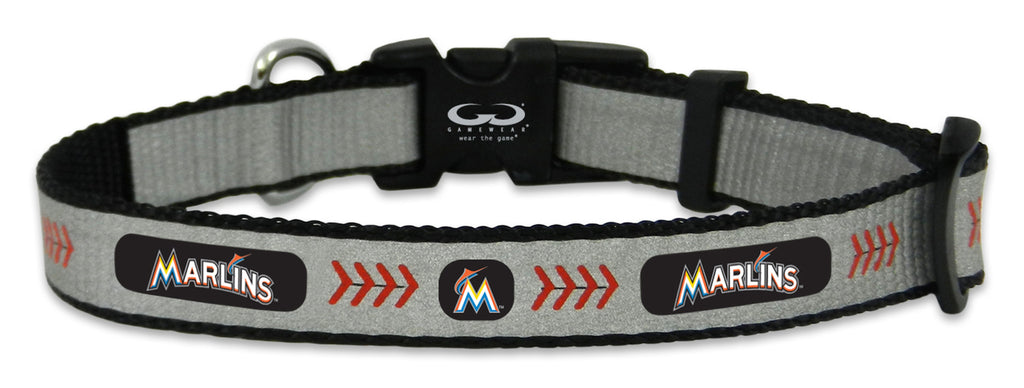 Miami Marlins Reflective Small Baseball Collar 