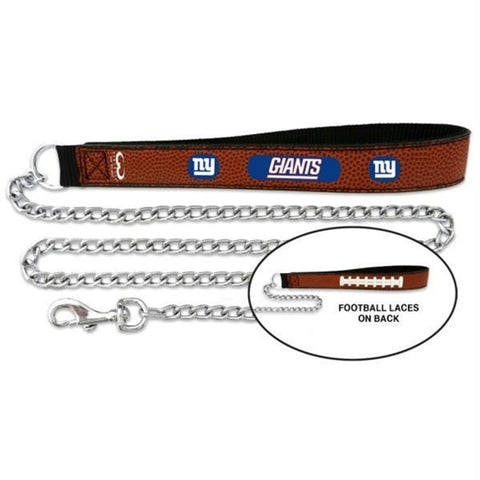 New York Giants Football Leather Leash L