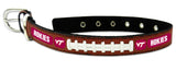 Virginia Tech Hokies Classic Leather Football Collar