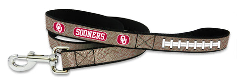 Oklahoma Sooners Reflective Football Leash S