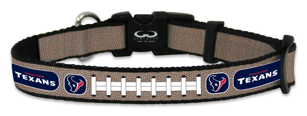 Houston Texans Reflective Small Football Collar