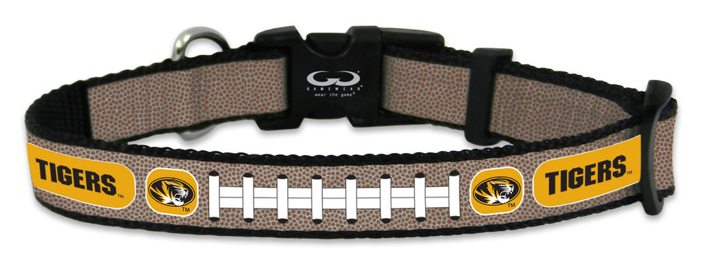 Missouri Tigers Pet Collar Reflective Football Size CO