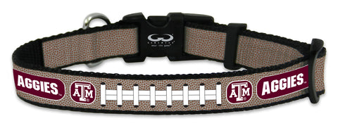 Texas A&M Aggies Reflective Toy Football Collar