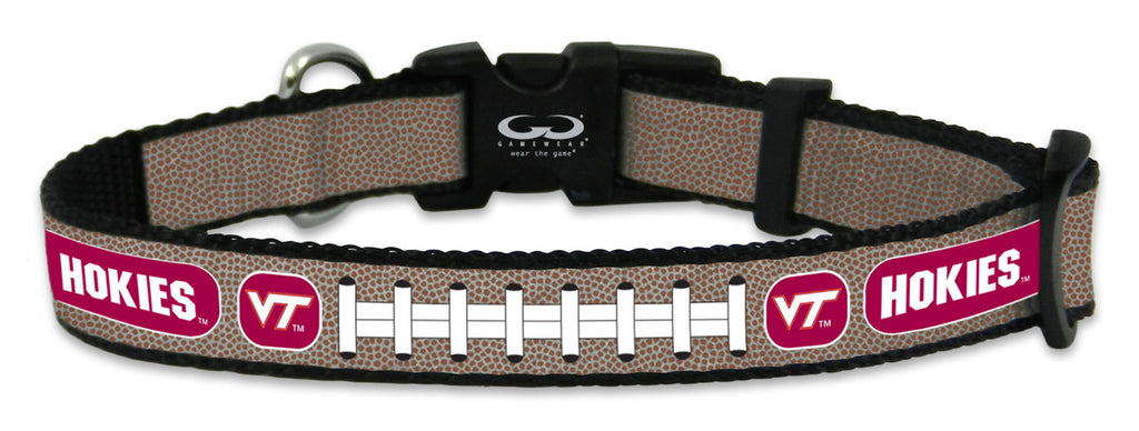 Virginia Tech Hokies Reflective Toy Football Collar CO