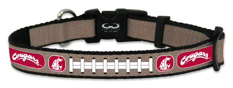 Washington State Cougars Reflective Toy Football Collar CO