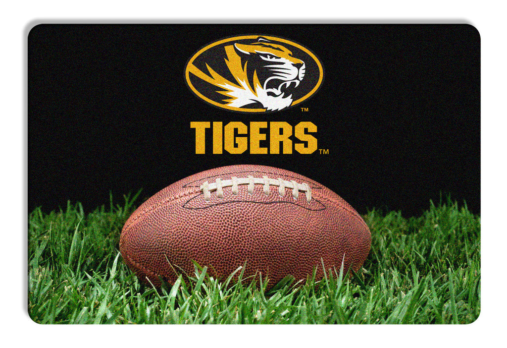 Missouri Tigers Classic Football Pet Bowl Mat L CO