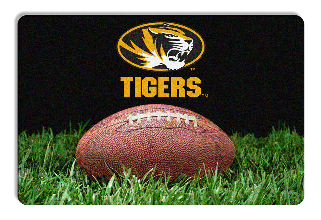 Missouri Tigers Classic Football Pet Bowl Mat L 
