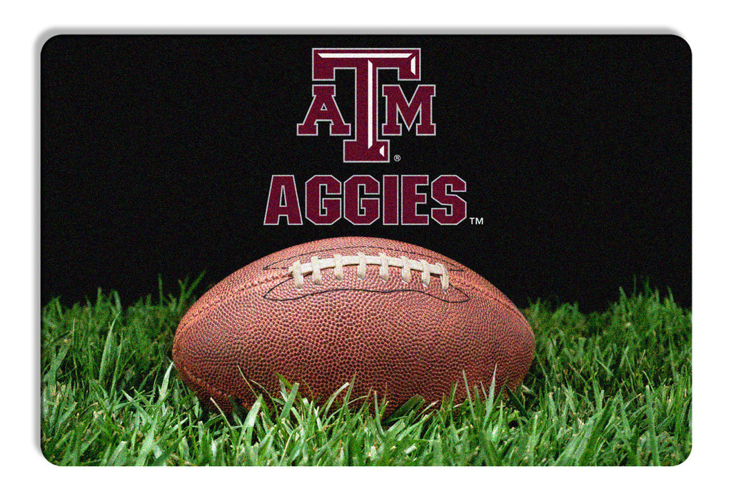 Texas A&M Aggies Classic Football Pet Bowl Mat L