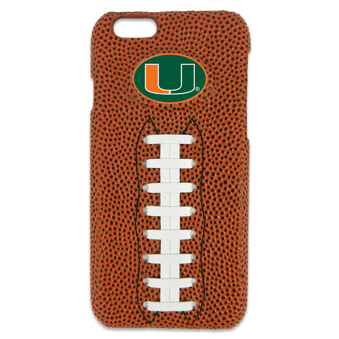 Miami Hurricanes Classic Football iPhone 6 Case 