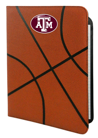 Texas A&M Aggies Classic Basketball Portfolio 8.5 in x 11 in