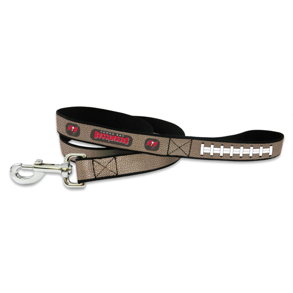Tampa Bay Buccaneers Pet Leash Reflective Football Size Small 
