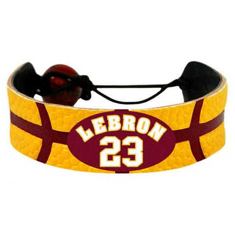Cleveland Cavaliers Bracelet Team Color Basketball LeBron James 