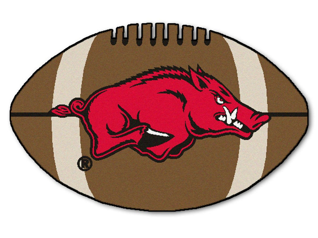 Arkansas Razorbacks Football Mat 22x35 Special Order