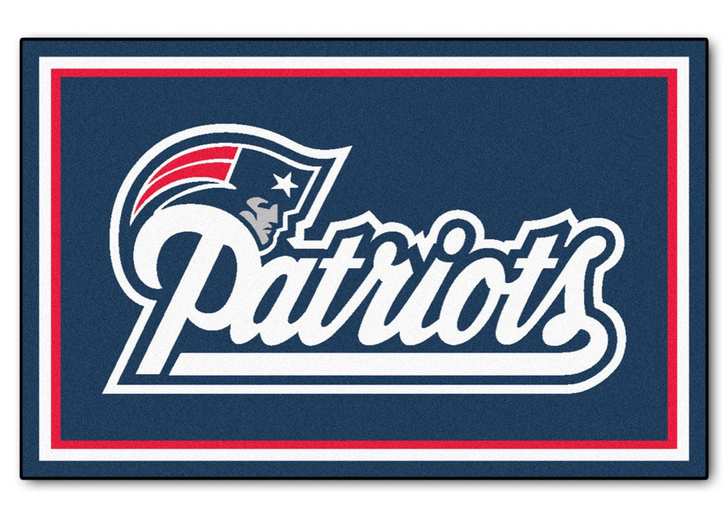 New England Patriots Area Rug 5'x8' Special Order