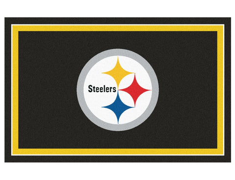 Pittsburgh Steelers Area Rug 5'x8' Special Order