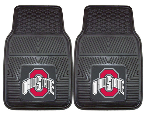 Ohio State Buckeyes Heavy Duty 2 Piece Vinyl Car Mats