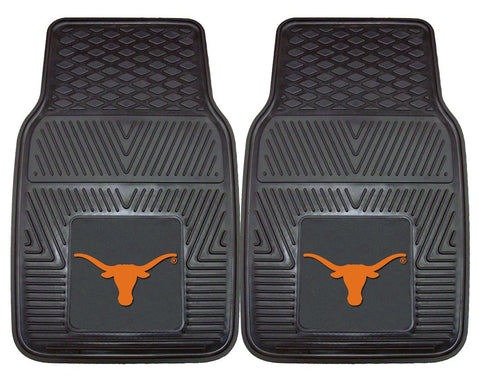 Texas Longhorns Heavy Duty 2 Piece Vinyl Car Mats