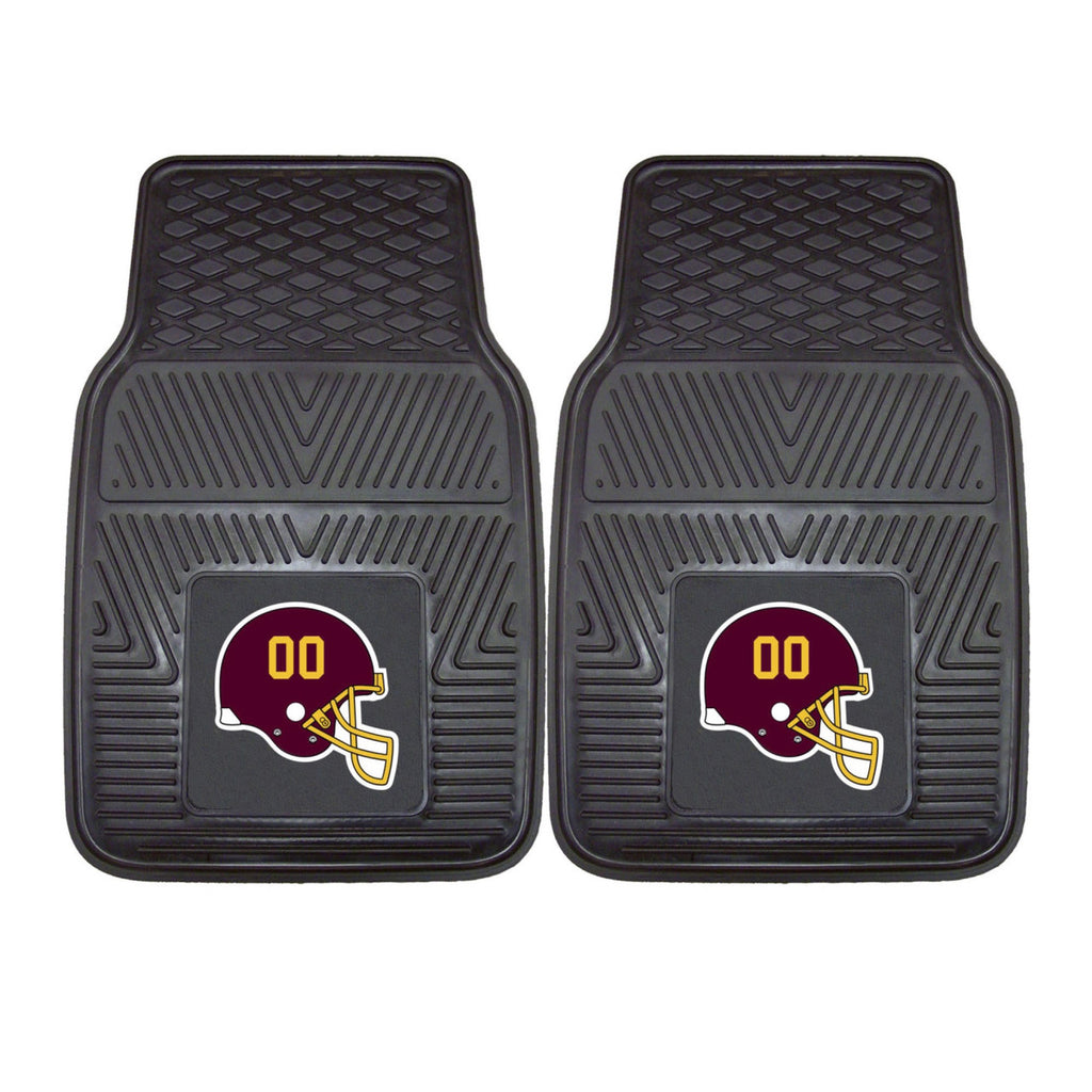 Washington Huskies Football Team Car Mats Heavy Duty 2 Piece Vinyl