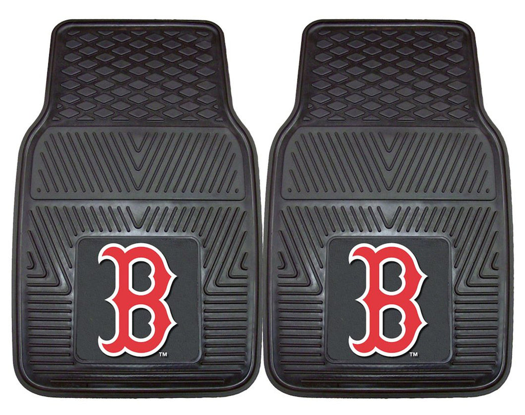 Boston Red Sox Heavy Duty 2 Piece Vinyl Car Mats