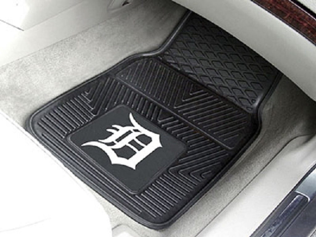 Detroit Tigers Heavy Duty 2 Piece Vinyl Car Mats